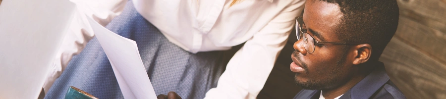 A man being taught what is an LLC