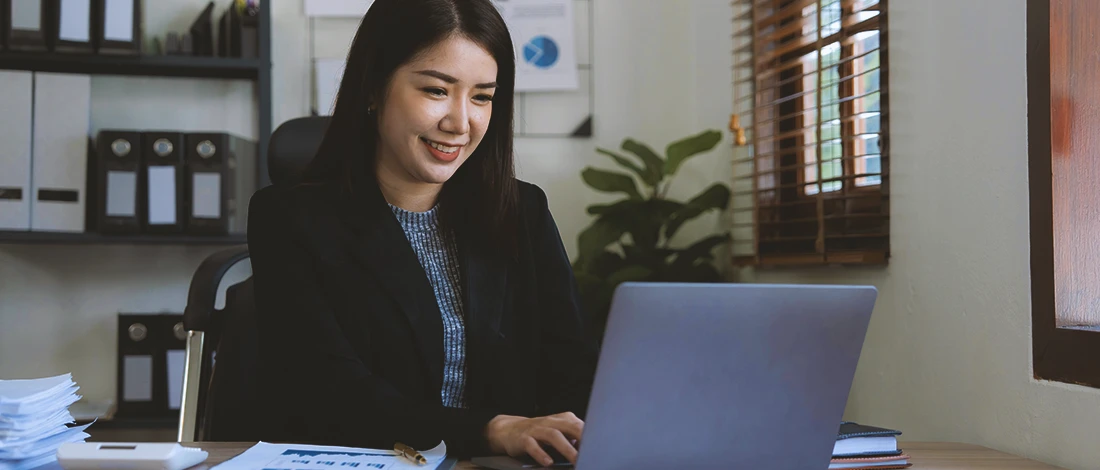 A person working to become a registered agent