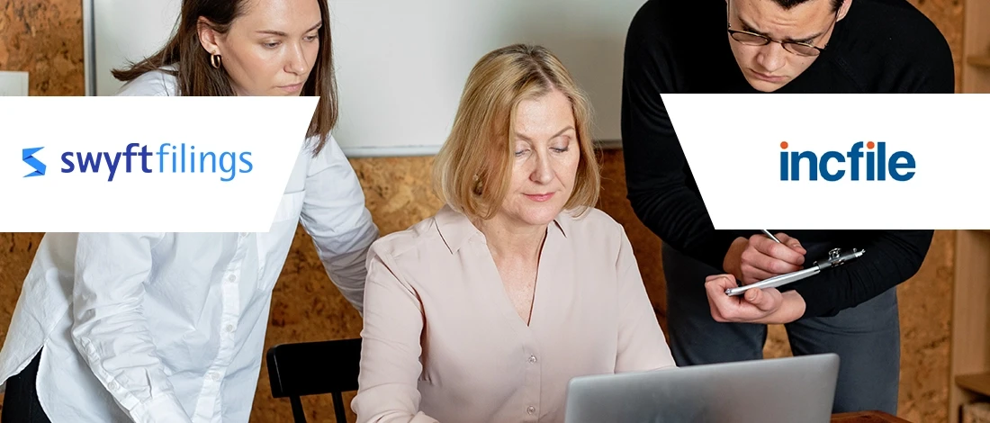 Comparing SwyftFilngs to IncFile inside the office
