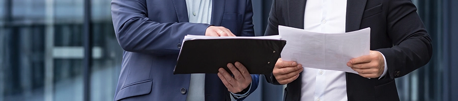 Reading document on a folder